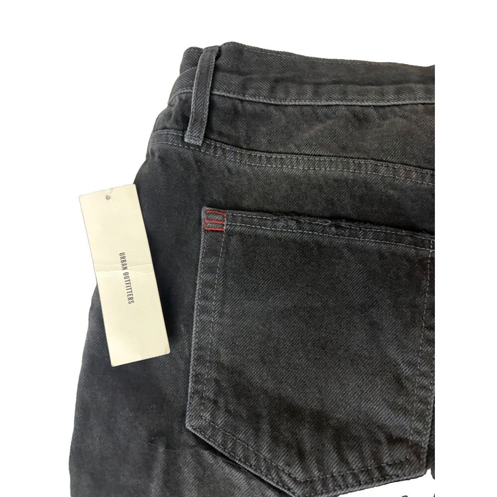 BDG Urban Outfitters Women's Denim Shorts Size 32 Black High Rise Cutoff NWT - Picture 6 of 6